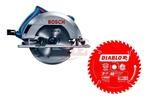 KIT SIERRA CIRCULAR 7-1/4" + SIERRA DIABLO BOSCH 0615A000Z2