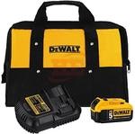 Batería de ion de litio DeWalt  5.0 Ah, con cargador y bolsa
