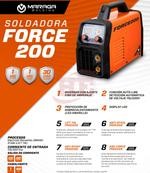 Inversor 200 amps FORCE 200