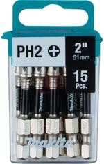 E-01046  PUNTA  Reforzada de 2" Phillips 2 Impact XPS®, Paq. c/15